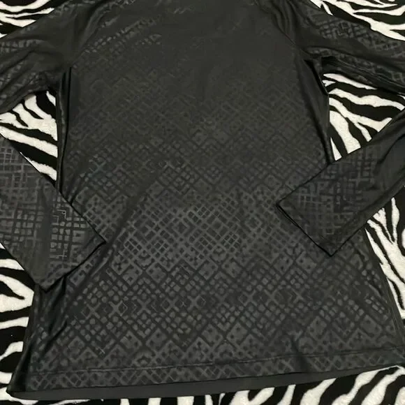 Under armour women’s print long sleeve fitted heat gear workout activewear top - Picture 9 of 11